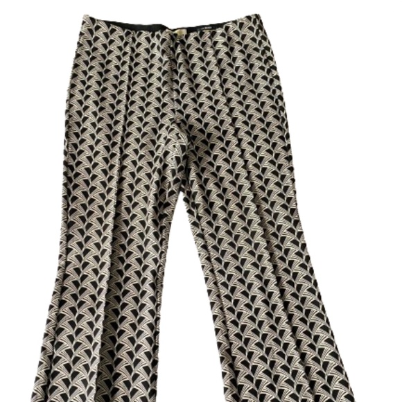 Anthropologie Pants - Anthropologie Black and White Trousers Womens Size M
